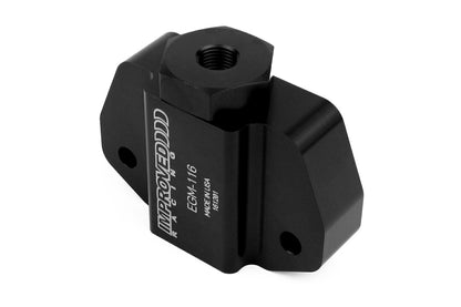Improved Racing - Oil sensor, accumulator, and turbo feed adapter, -8AN ORB and two 1/8" NPT ports, LS engines