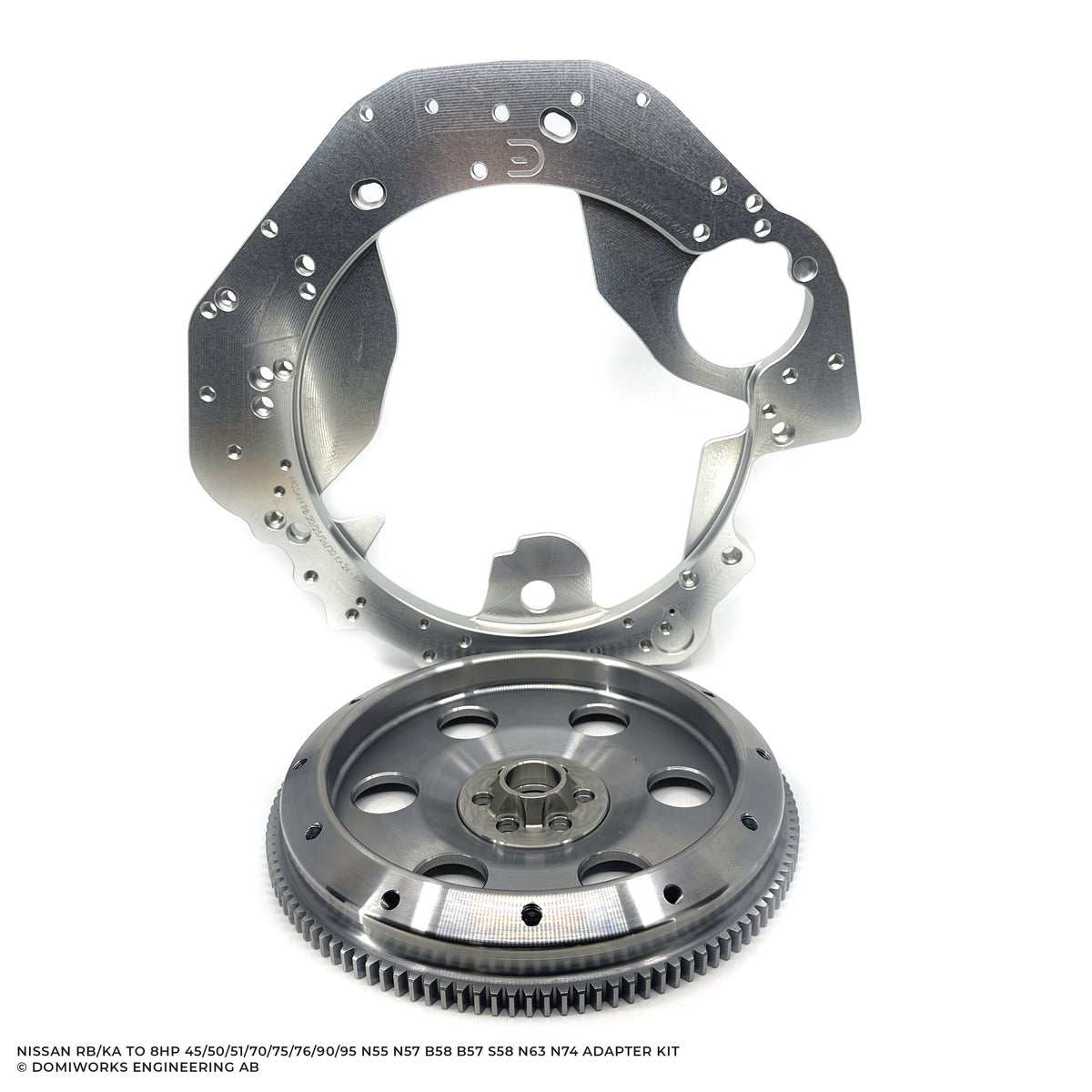 DomiWorks Engineering - NISSAN RB/KA TO 8HP 45/50/51/70/75/76/90/95 N57 B58 B57 S58 N63 N74 ADAPTER KIT