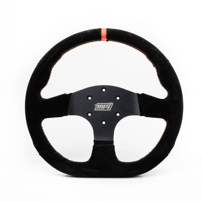 Max Papis Innovations - GT2-13 D-Shaped Suede Steering Wheel