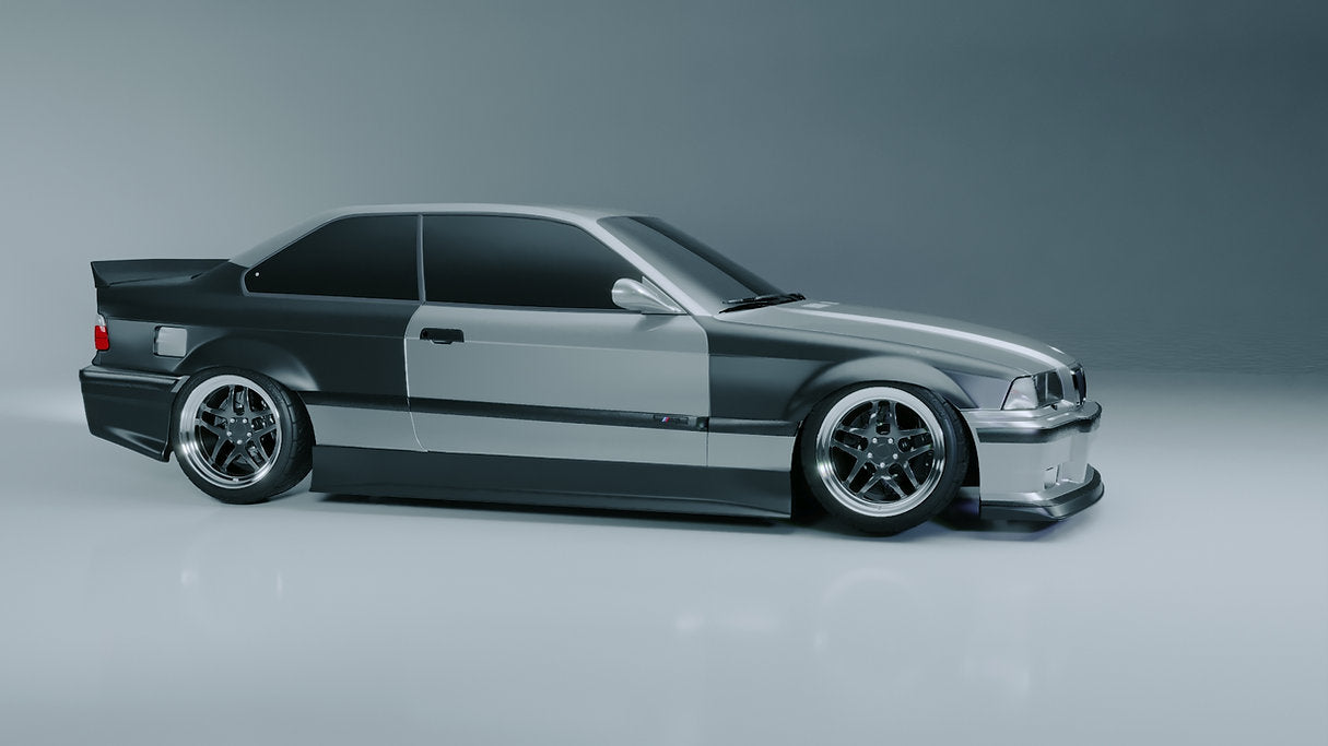 Big Duck Club - BMW E36 Coupe Overfenders