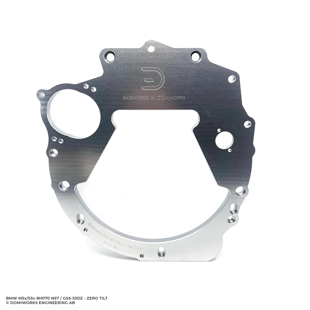 DomiWorks Engineering - BMW M5X/S5X 8HP 45/50/70/75 N57 B57 B58 ADAPTER - ZERO TILT