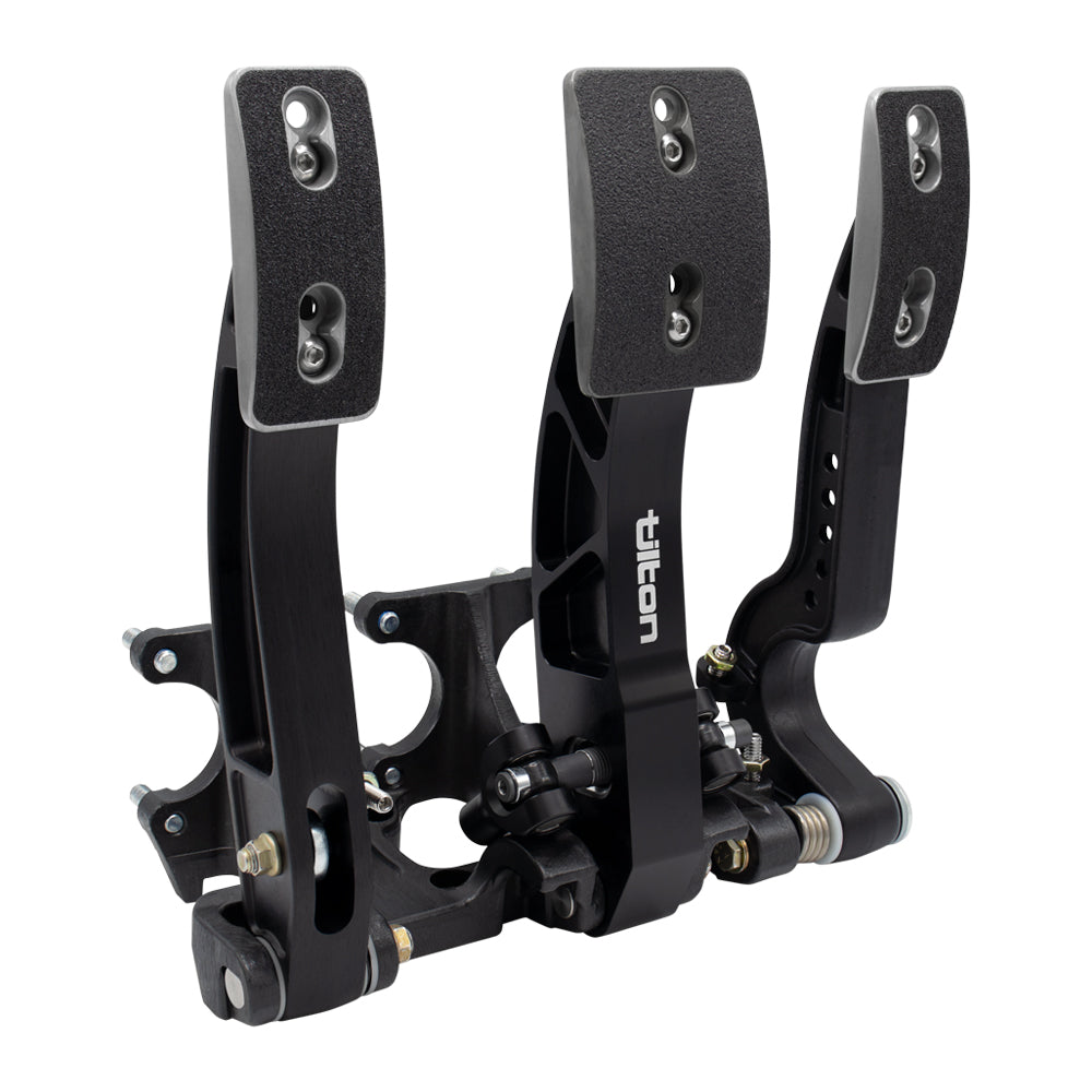 TILTON - 800-Series 3-pedal Floor Mount Pedal Assembly