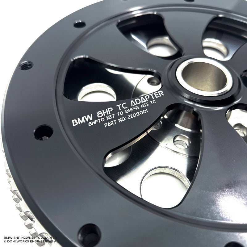 DomiWorks Engineering - BMW 8HP45 N55 TC ADAPTER ADD-ON