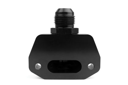 Improved Racing - Oil sensor, accumulator, and turbo feed adapter, -8AN ORB and two 1/8" NPT ports, LS engines
