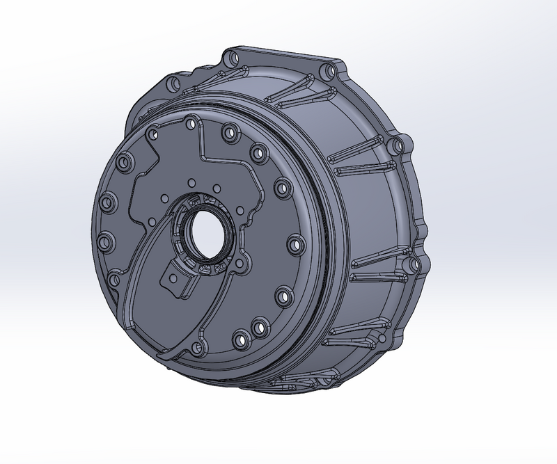 DomiWorks Engineering - TOYOTA 1JZ/2JZ ULTIM8HP BELLHOUSING KIT FOR 8HP95 DODGE TRACKHAWK