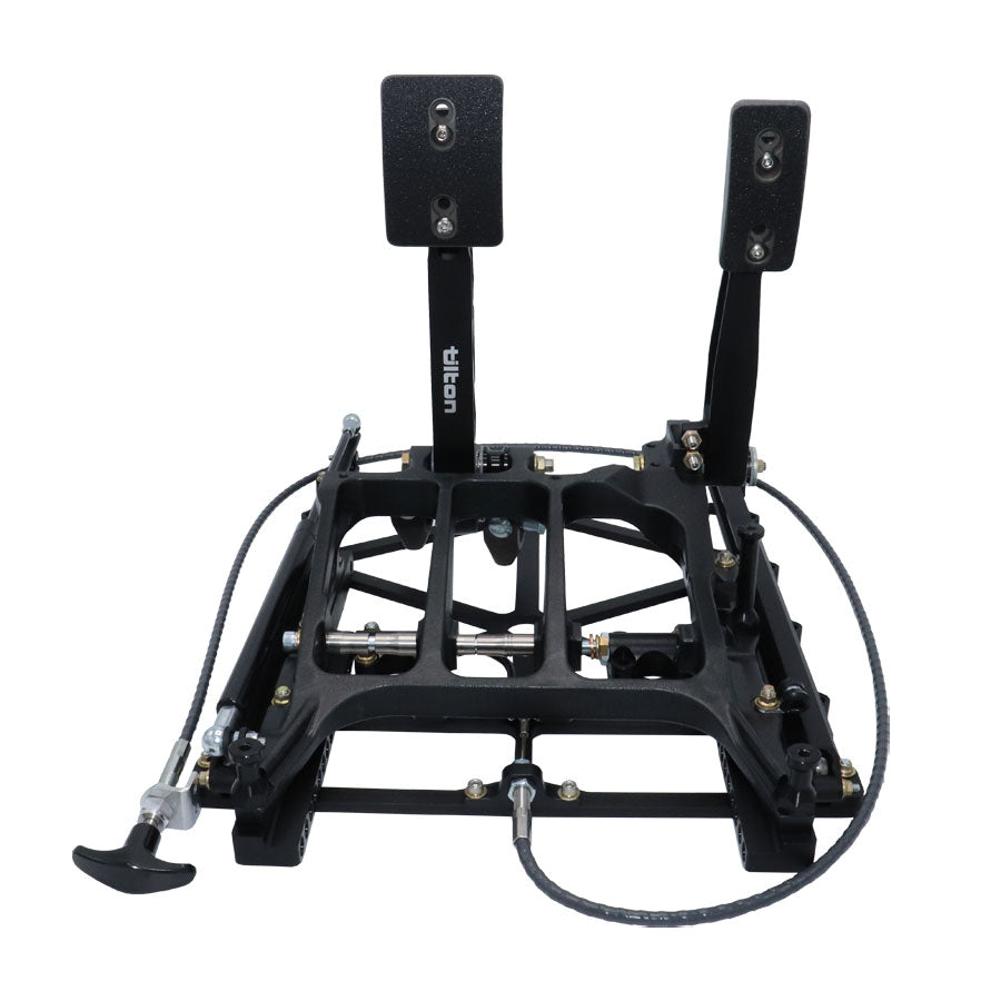 TILTON - 850-Series Brake & Throttle Underfoot Pedal Assembly with Slider System