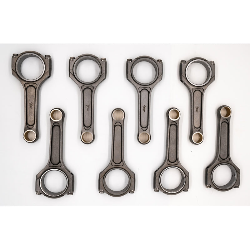 TSP - Conjunto de bielas Super I-Beam 6,125" com parafusos ARP 2000, conjunto de 8 (25-TSP6125-IB-8)