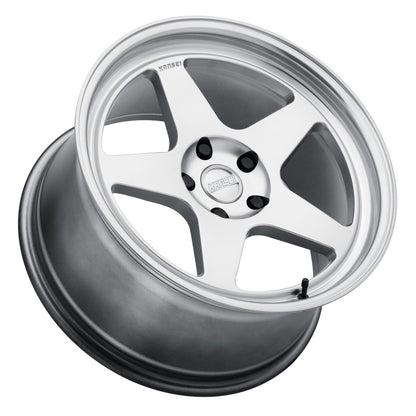 Kansei Wheels - KNP - Hyper Silver with Bright Machined Lip