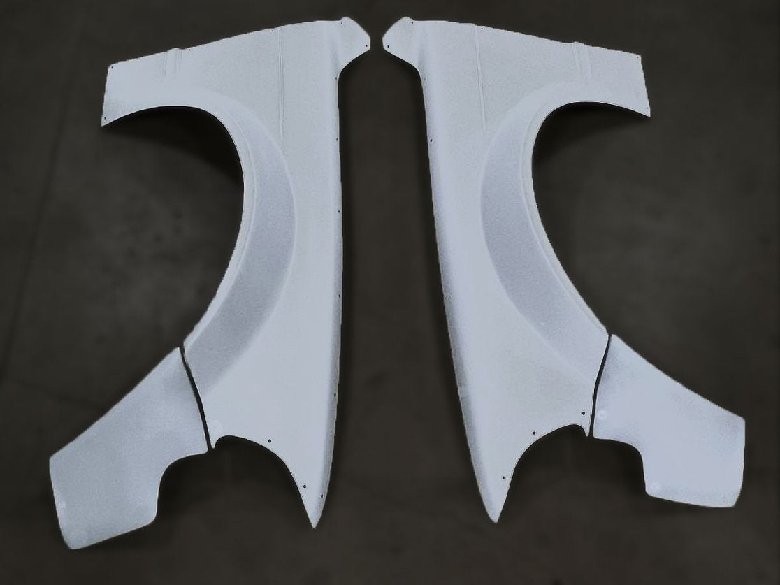 Big Duck Club - BMW E39 Front Overfender Kit (75mm)