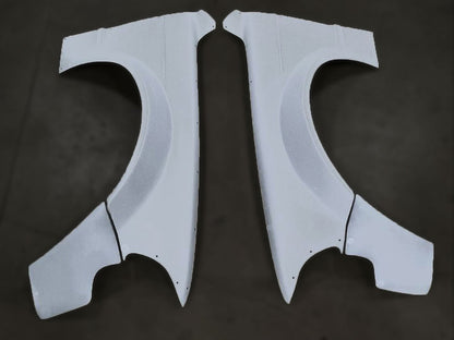 Big Duck Club - BMW E39 Front Overfender Kit (75mm)