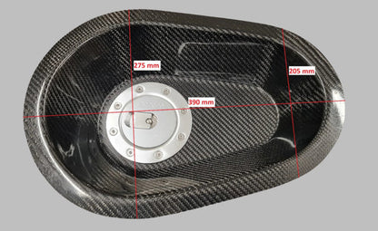 HGK Racing - Universal Fuel Filler Cap [Carbon Fiber]