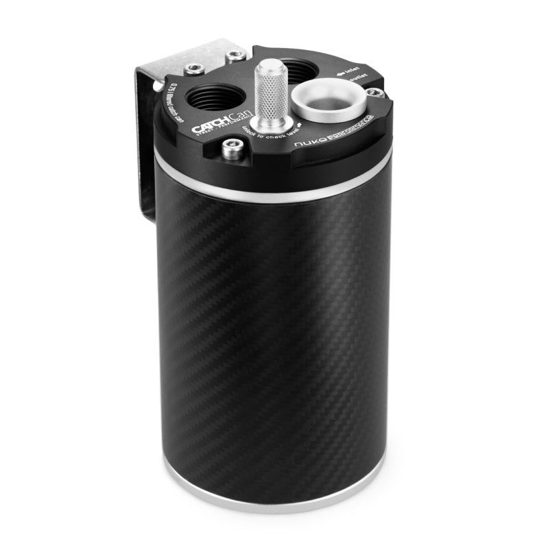Nuke Performance - Carbon Oil Catch Can 0.75 liter, Matte carbon