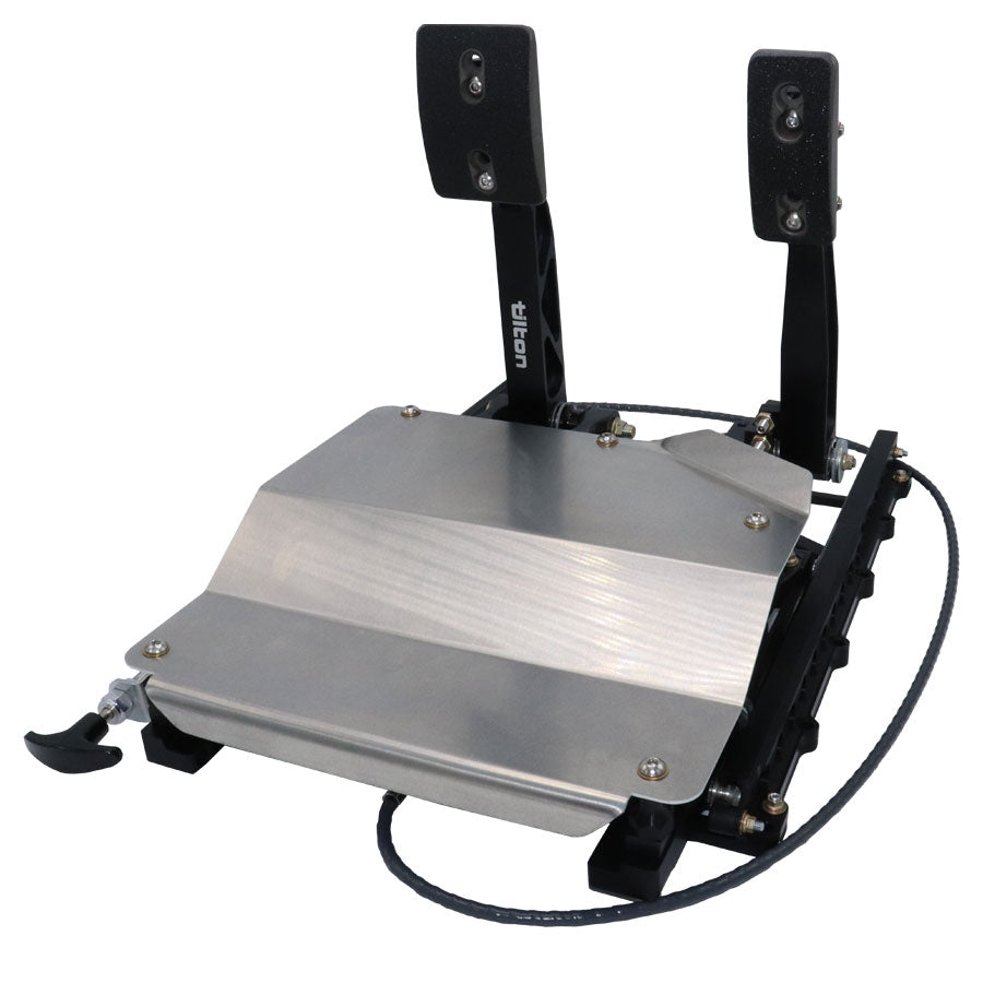 TILTON - 850-Series Brake & Throttle Underfoot Pedal Assembly with Slider System