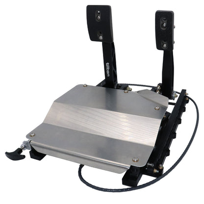 TILTON - 850-Series Brake & Throttle Underfoot Pedal Assembly with Slider System