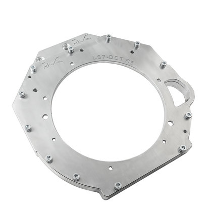PMC - Gearbox Adapter Plate GM Chevrolet LS - BMW DCT DKG GS7D36SG N54 GS6-53BZ (F0DCT-R6-LS)