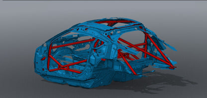 CAGEKITS - A90 Supra FD Spec – X Door Bar Roll Cage