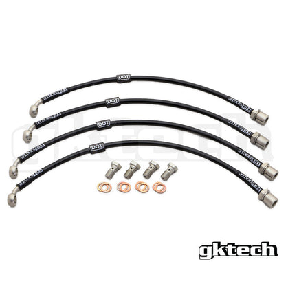 GKTECH - TOYOTA JZX 100 BRAIDED BRAKE LINES