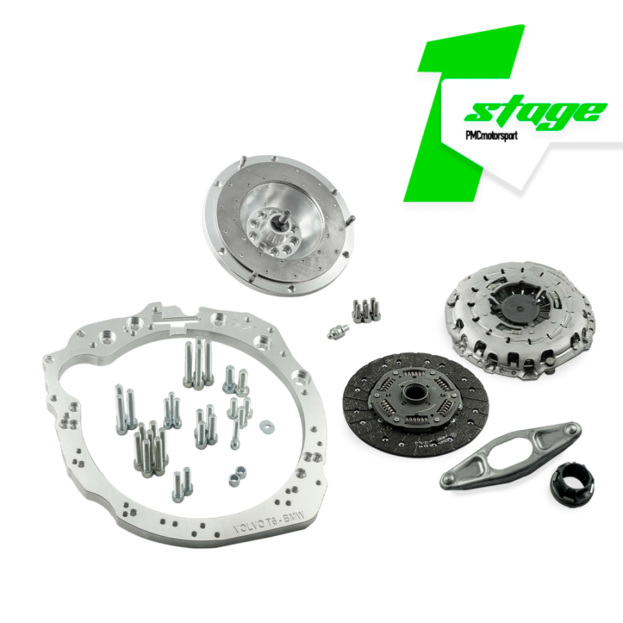 PMC Motorsport - Stage 1 Volvo "White" T5 T6 - manual 6-speed BMW M57n GS6-53DZ HGU HGK - 240mm / 9.45"