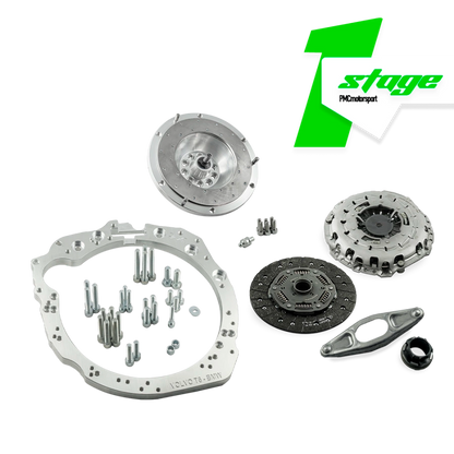PMC Motorsport - Stage 1 Volvo "White" T5 T6 - manual 6-speed BMW M57n GS6-53DZ HGU HGK - 240mm / 9.45"