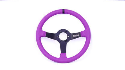 Grip Royal - Brute – 350mm – Purple Perforated Leather – Black TDC