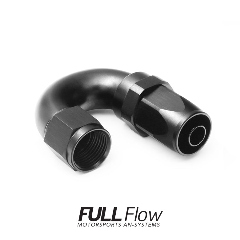 Nuke Performance - Full Flow AN Hose End Fitting 180 Degree AN-8