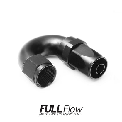 Nuke Performance - Full Flow AN Hose End Fitting 180 Degree AN-8