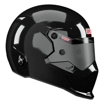 SIMPSON - KINGSNAKE HELMET SA2025 - BLACK