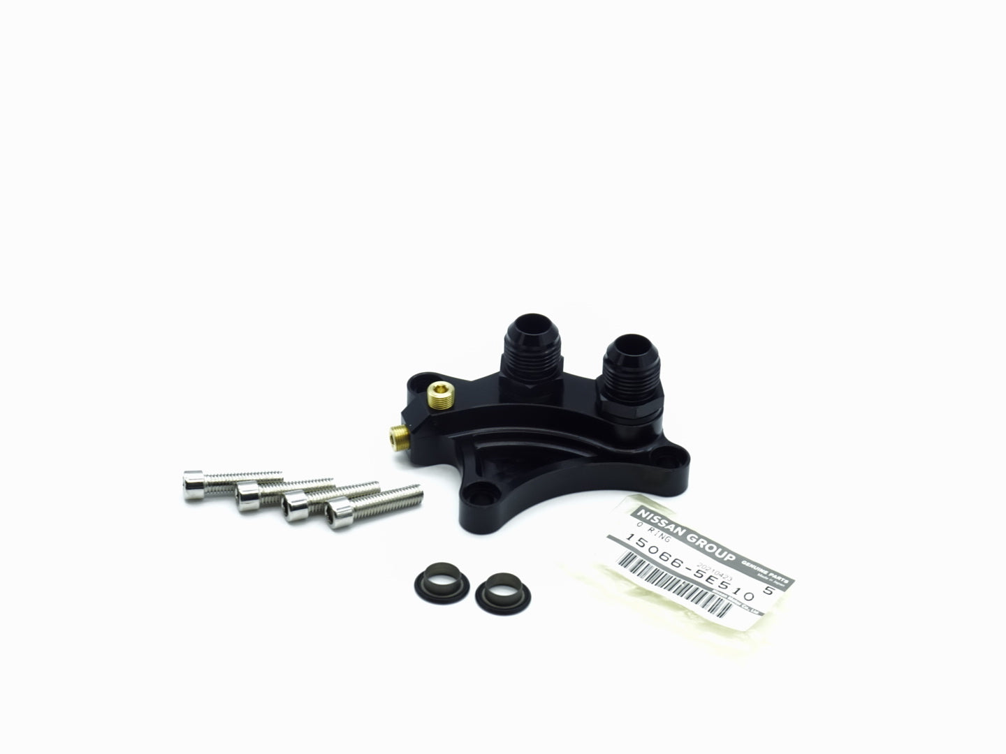 Grassroots Performance - NISSAN SR20DET 19-ROW BOLT-ON PERFORMANCE OIL COOLER KIT
