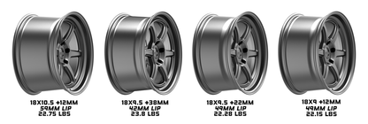 Kansei Wheels - ROKU - Chrome