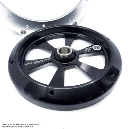 DomiWorks Engineering - TOYOTA 1FZ-FE TO BMW 8HP N63 N74 ADAPTER KIT