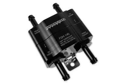 Improved Racing - Flow Series Motorsport remote inline transmission and differential oil thermostat, 145F