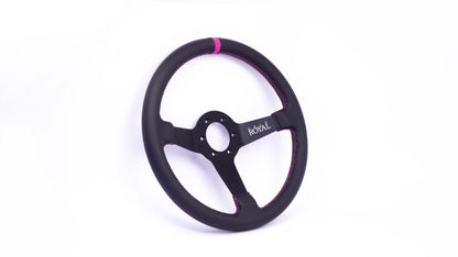 Grip Royal - Brute – 350mm – Leather – Pink TDC – Pink Stitch
