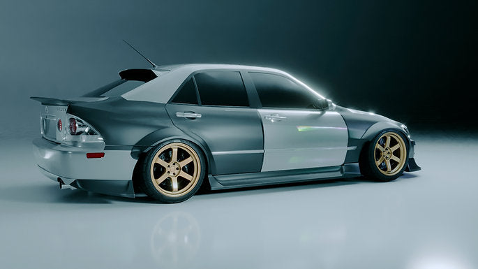 Big Duck Club - Lexus IS300 / Altezza Wide Body Kit (75mm)