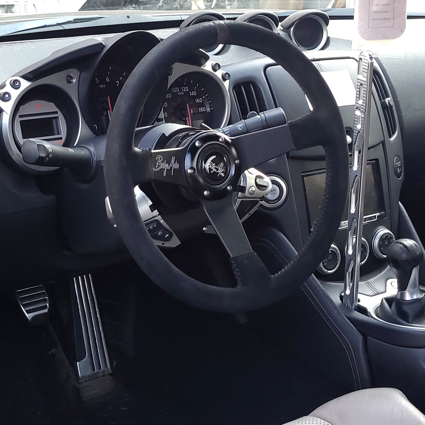 HENKO AUTOLAB - 370Z CRUISE CONTROL RELOCATION BRACKET