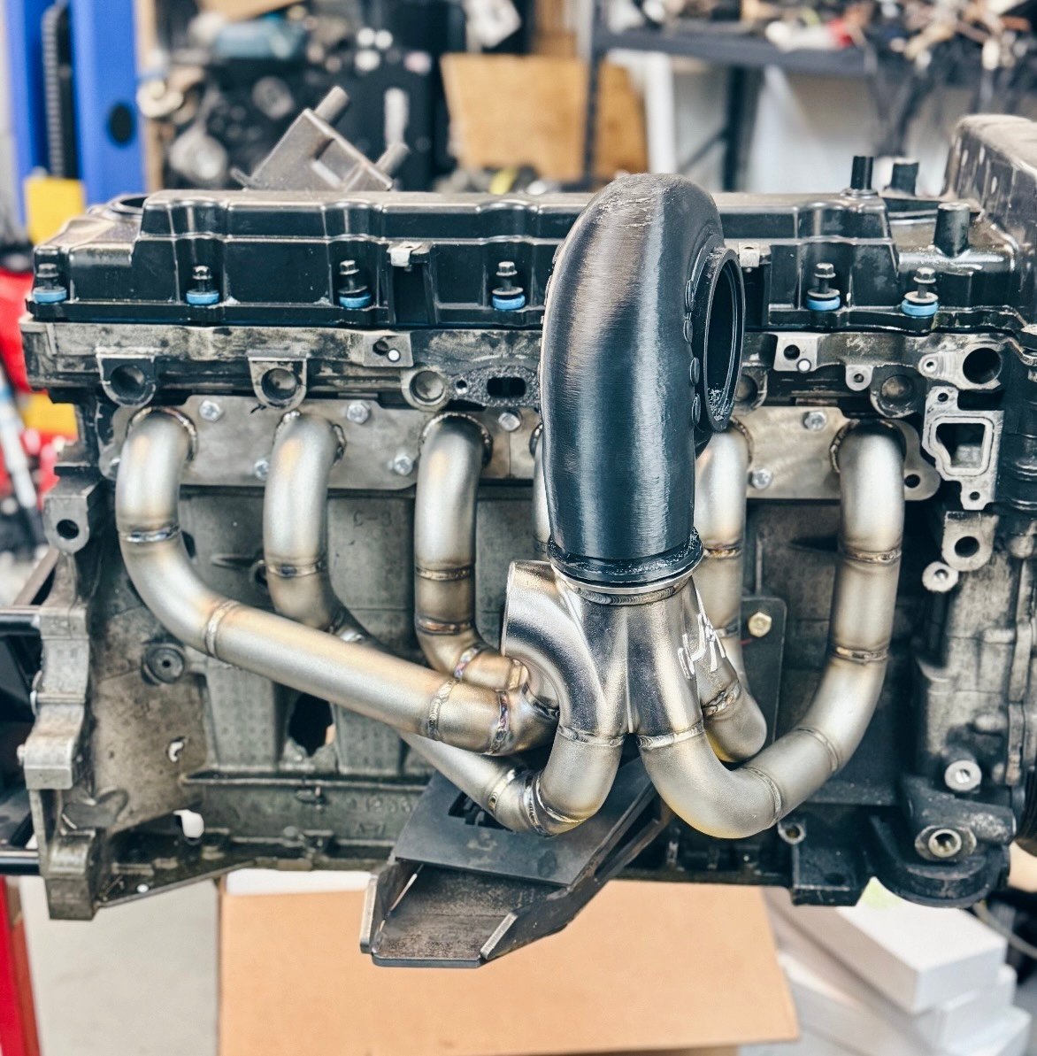 AK Vortec 4200 Turbo Manifold