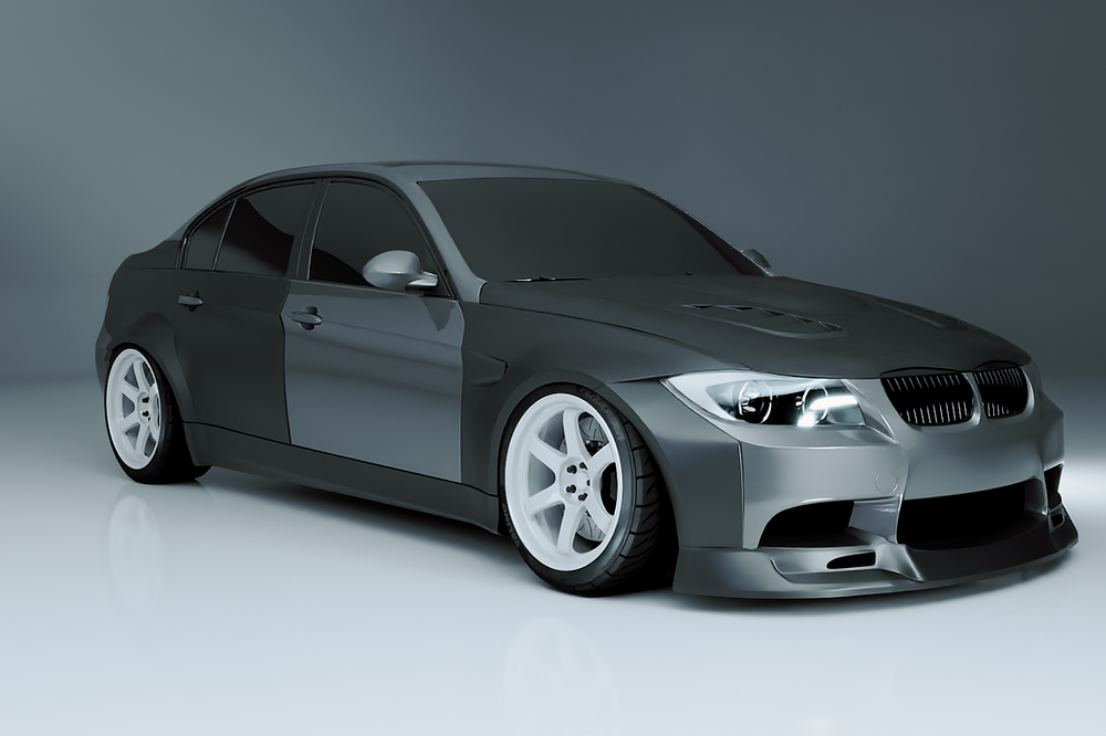Big Duck Club - BMW E90 Front Fender Replacements (+75mm)