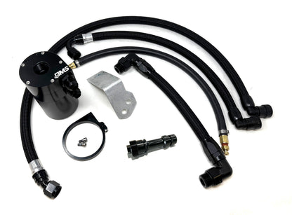 Dedicated Motorsports - DMS Dual -10an Billet Catch Can Kit - Recirculated