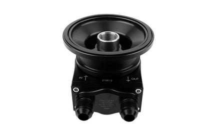 Improved Racing - Oil cooler adapter sandwich plate for Gen 1-2 SBC & Mk. 1-6 BBC Engines, -180F thermostat, -8AN male ports