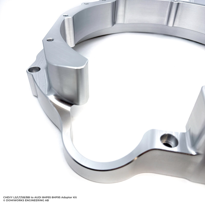 DomiWorks Engineering - CHEVY LS/LT/SB/BB TO AUDI 8HP55 ADAPTER KIT