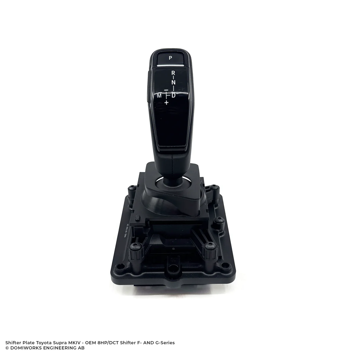 DomiWorks Engineering - SHIFTER PLATE TOYOTA SUPRA MKIV - OEM 8HP/DCT SHIFTER