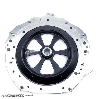 DomiWorks Engineering - CHEVY LS/LT/SB/BB TO 8HP 45/50/70/75/90 N57 B57 B58 N63 N73 N74 ADAPTER KIT