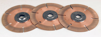 Tilton - OT-185 7.25” 3-Plate Metallic Clutch Disc Packs - "Back-to Back" Hub Configuration
