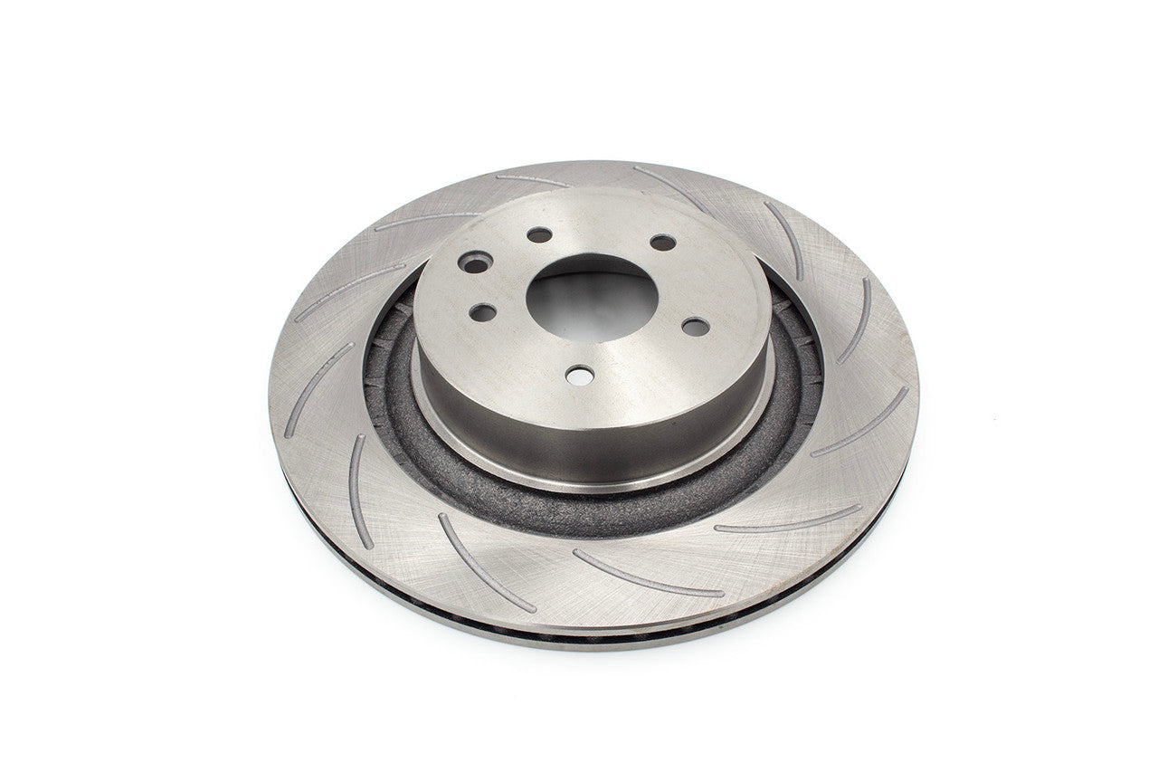 ROFU - Max Street Friction Slotted Rear Rotors PAIR - Nissan 370Z Sport Z34 / Infiniti G37