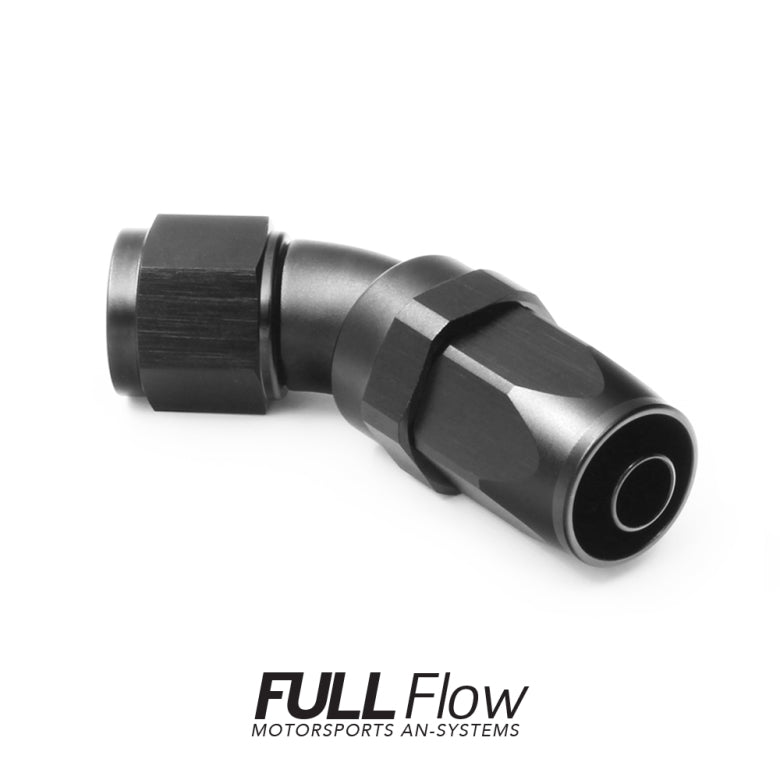 Nuke Performance - Full Flow AN Hose End Fitting 45 Degree AN-12