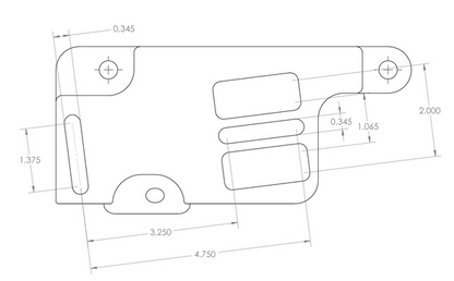 Factory616 - E46/E36 OEM Location Hydraulic Handbrake Mount