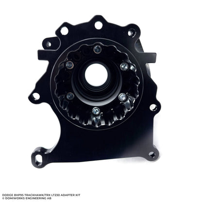DomiWorks Engineering - LAND ROVER LT230 TRANSFER CASE ADAPTER KIT TO DODGE 8HP95 TRACKHAWK/TRX