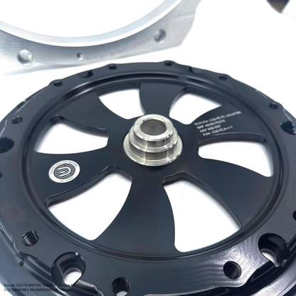 DomiWorks Engineering - TOYOTA 1GZ-FE V12 TO BMW 8HP 45/50/70/75 N57 B58 B57 ADAPTER KIT