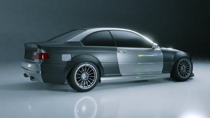 Big Duck Club - BMW E46 Coupe Overfenders (+60mm)