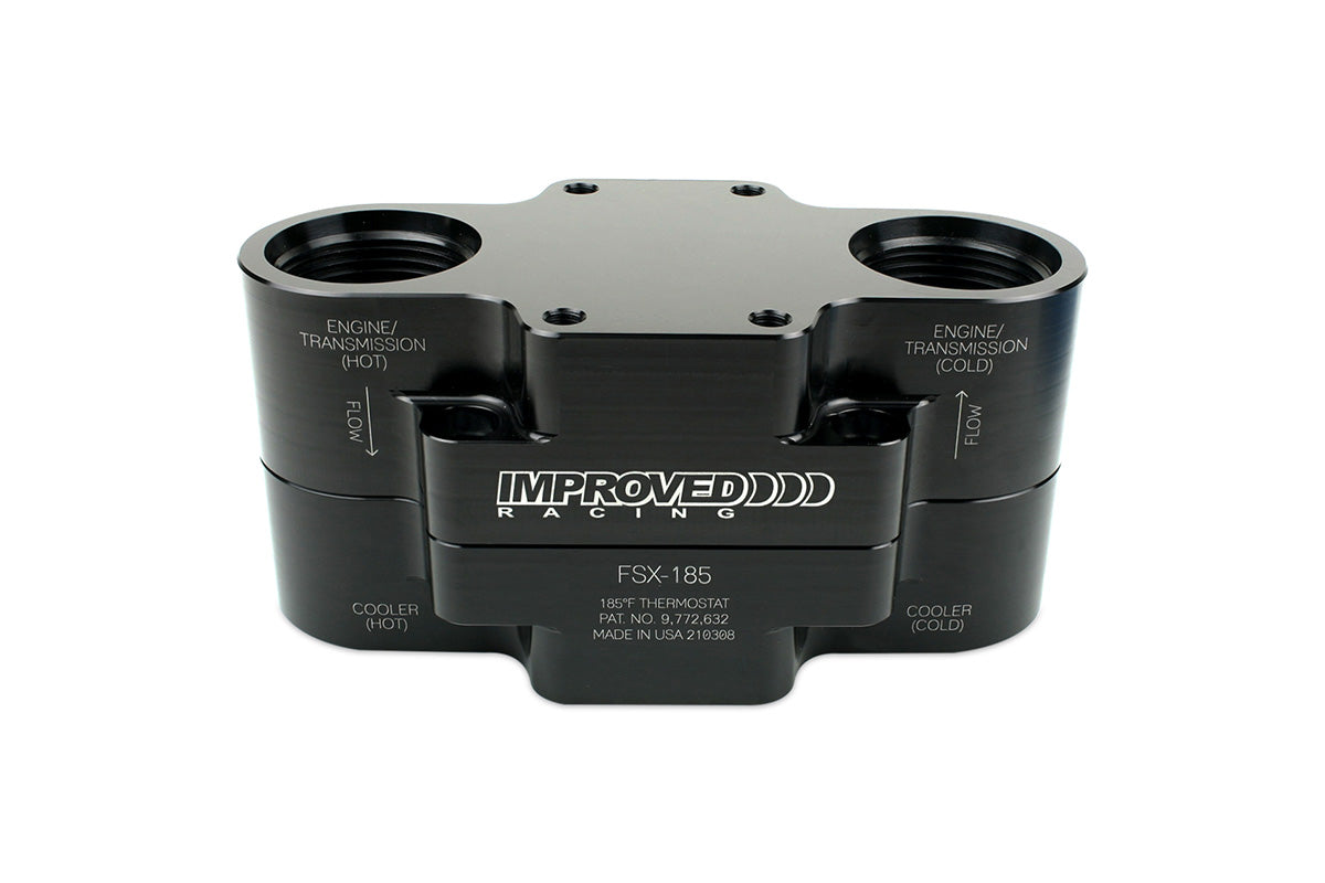 Improved Racing - Flow Series Extreme remote oil thermostat, high flow applications, 205F