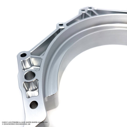 DomiWorks Engineering - CHEVY LS/LT/SB/BB TO AUDI 8HP55 ADAPTER KIT